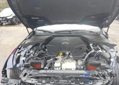 2023 Infiniti Q50 Luxe Awd z USA, uszkodzony, nr VIN JN1EV7BR1PM541348